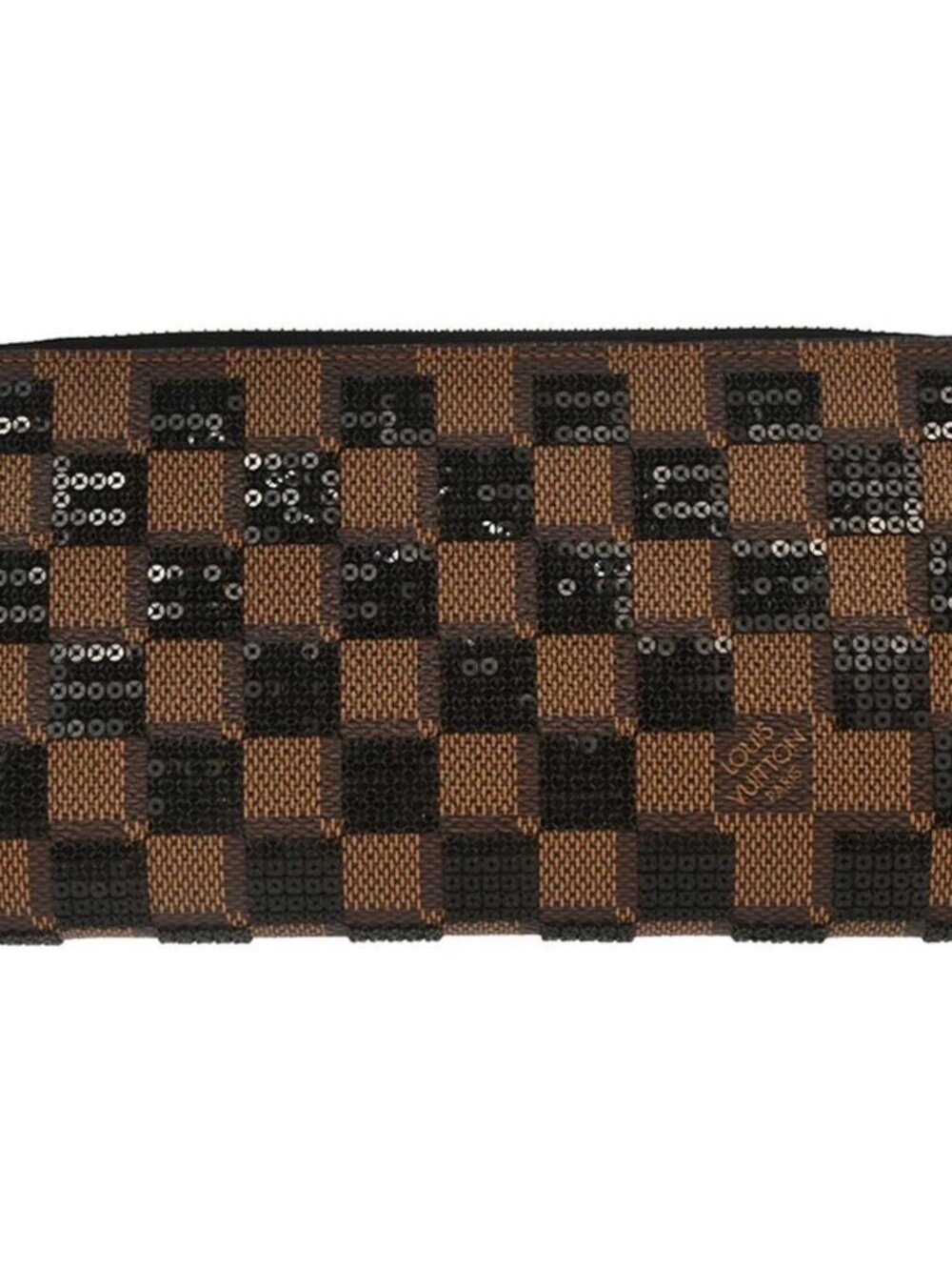 Louis Vuitton Sequins Damier Paillettes Zippy Long Wallet N63173 CA1143 187178